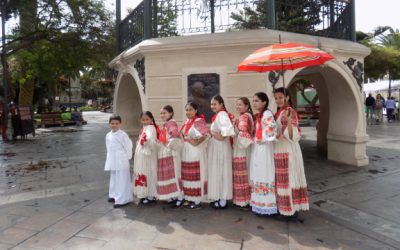 Kiosko de retreta de Plaza Colón